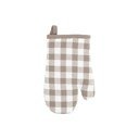 Guanto da forno in cotone Gingham – Tiseco Home Studio