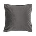 Cuscino grigio scuro vellutato, 45 x 45 cm - Tiseco Home Studio