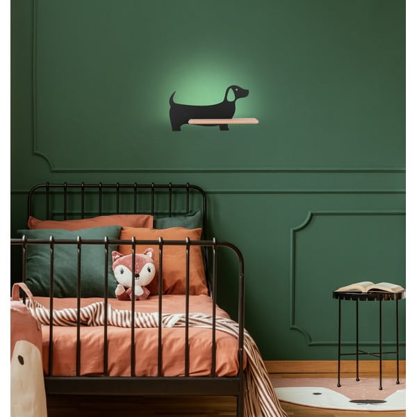 Apparecchio nero per bambini Dog - Candellux Lighting-image-2