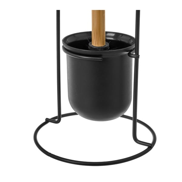 Scopino nero in metallo Simply - Casa Selección-image-2