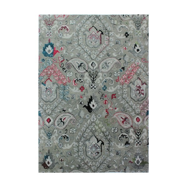 Tappeto Fusion persiano grigio tessuto a mano, 160 x 230 cm - Flair Rugs