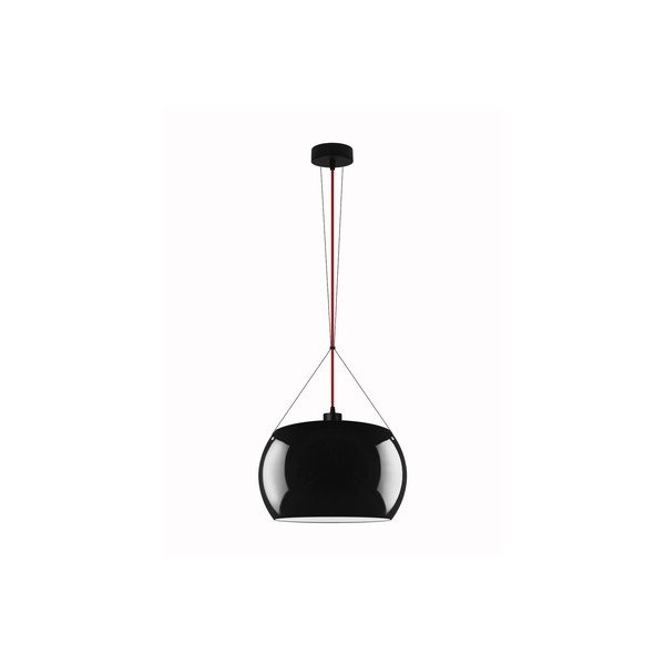 Světlo MOMO Elementary black glossy/red/black