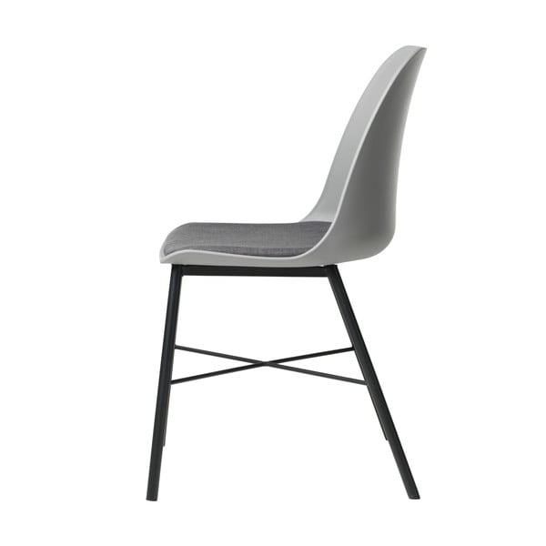 Sedia da pranzo grigia Whistler - Unique Furniture-image-3