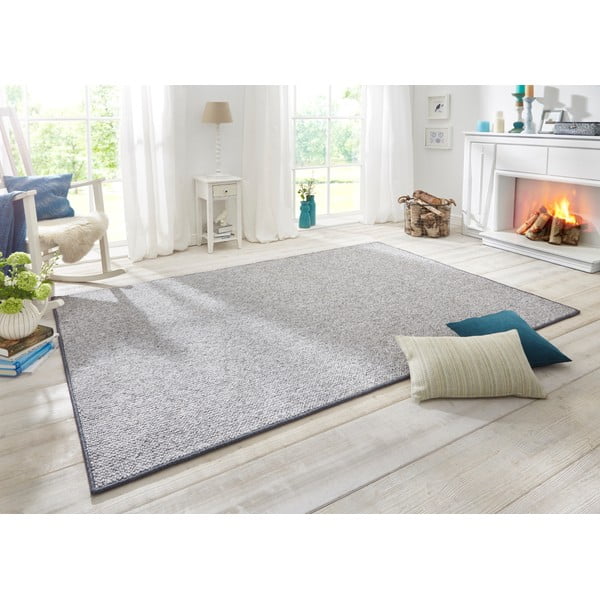 Tappeto grigio 60 x 90 cm Wolly - BT Carpet-image-1