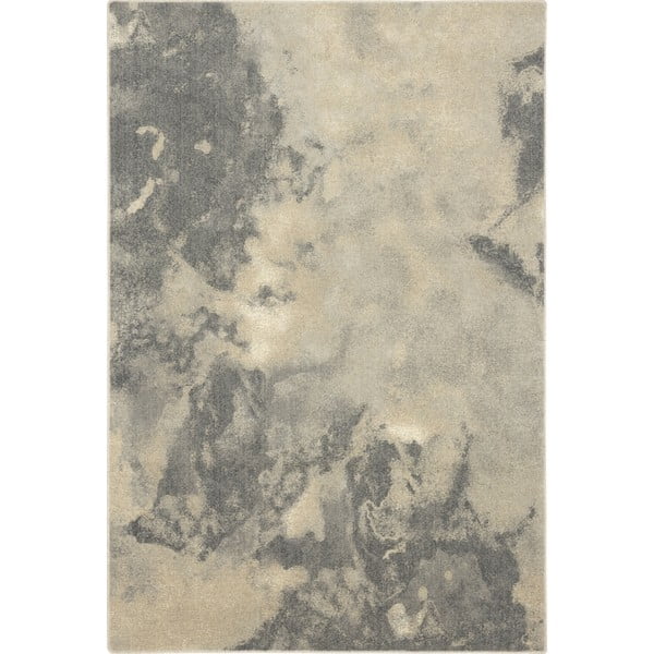Tappeto in lana beige 133x180 cm Blur - Agnella
