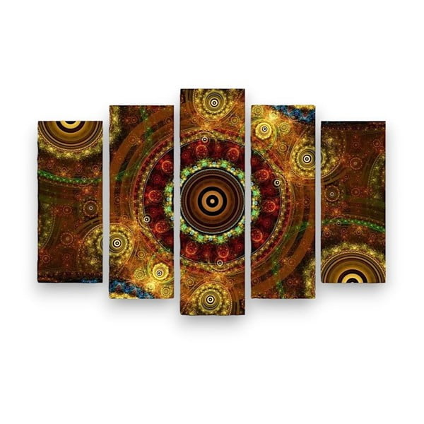 Quadro multiplo Boho, 105 x 70 cm - Wallity