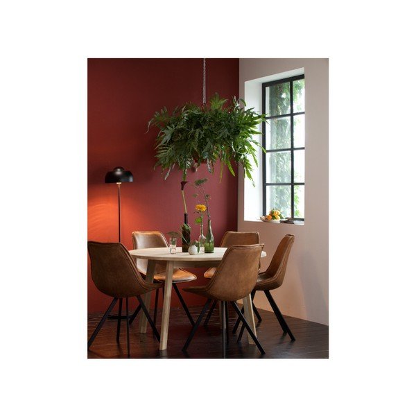 Set di 2 sedie marroni Swen - WOOOD-image-3