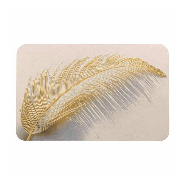 Tappetino per il bagno marrone chiaro 50x80 cm Angelica – douceur d'intérieur