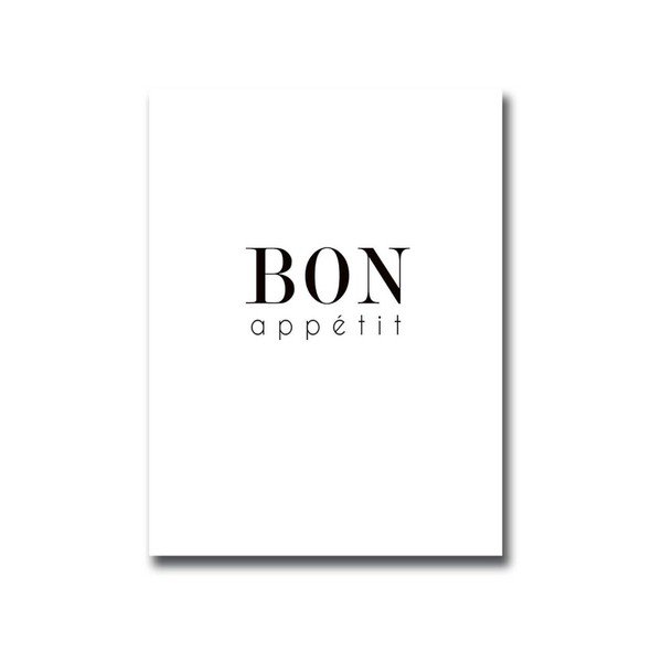 Pittura Bon Appetit, 30 x 40 cm - Onno