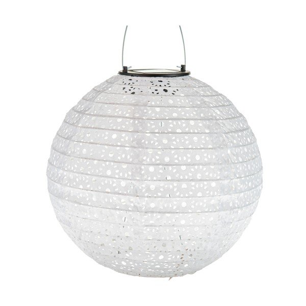 Illuminazione esterna LED con alimentazione a pannelli solari a sospensione ø 25 cm Luce – Dakls