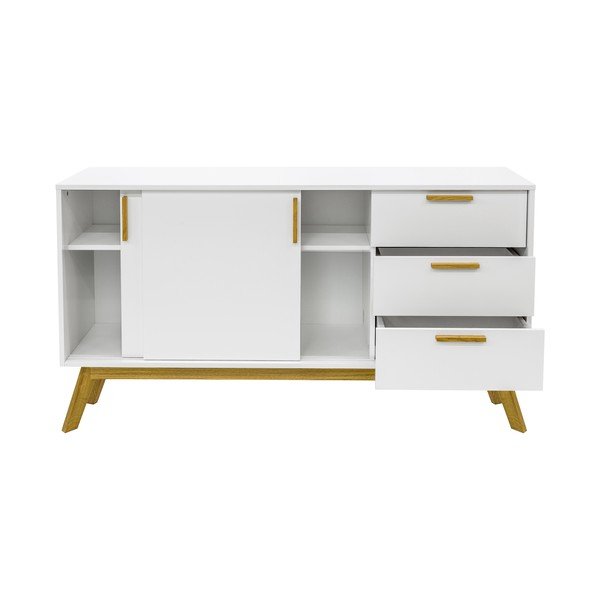 Comò Nordic, lunghezza 150 cm Kensal - Woodman-image-2