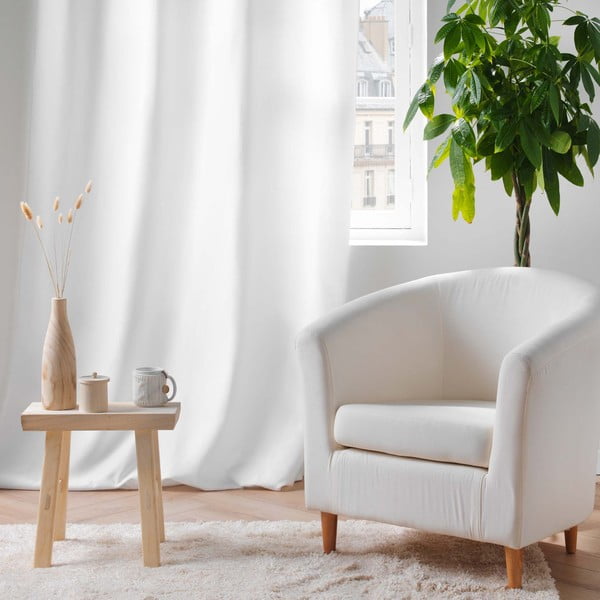 Tenda termoisolante bianca in microfibra 135x260 cm Micropolar – douceur d'intérieur-image-4