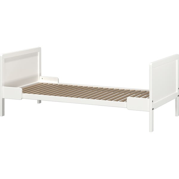 Lettino bianco in faggio massiccio 70x140 cm Alkmaar – Germania-image-2