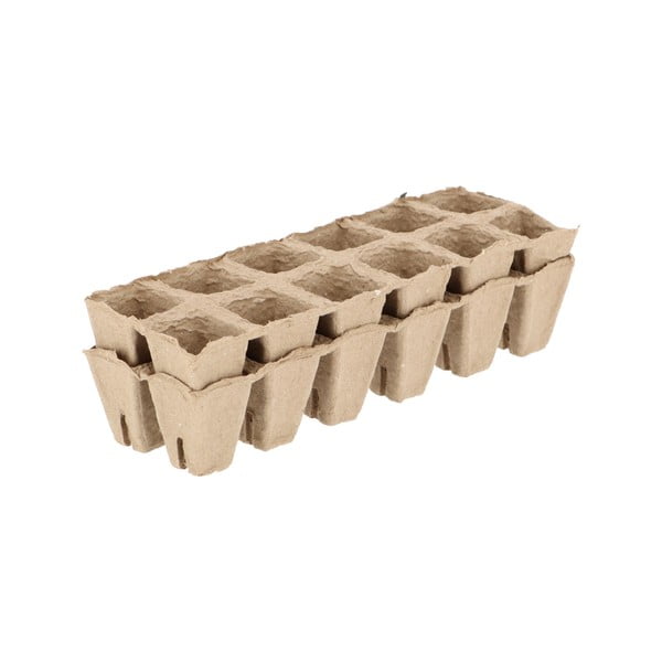 Set di 4 fioriere , 27,5 x 8,8 cm Eco - Esschert Design