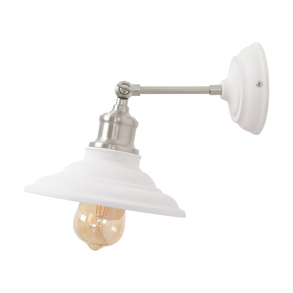 Lampada da parete bianca ø 21 cm Loret - GTV