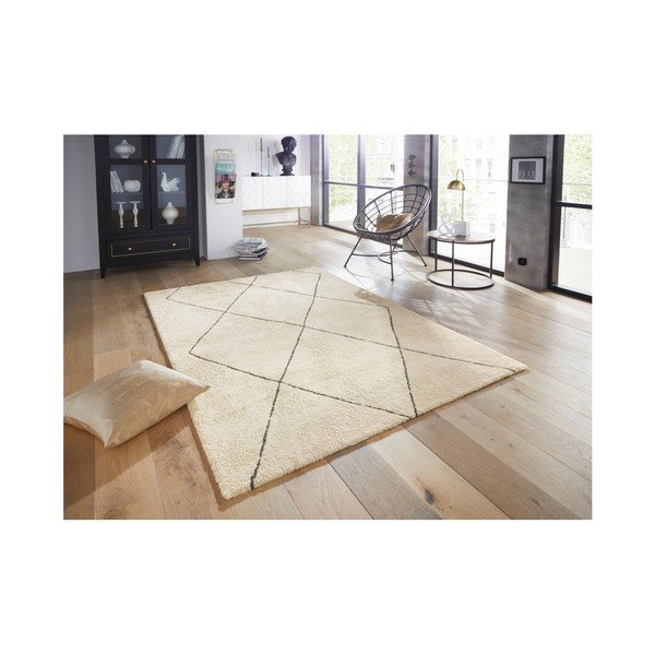 Tappeto crema Massy, 120 x 170 cm Glow - Elle Decoration-image-2