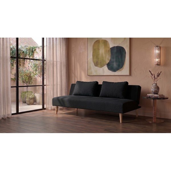 Divano letto grigio scuro Matylda - Bonami Essentials-image-1