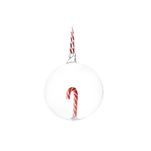 Decorazione per albero di natale in vetro 8 cm Candy Cane – Sass & Belle