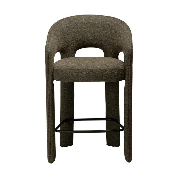 Sgabello da bar color kaki (altezza della seduta 67 cm) Splendor – DAN-FORM Denmark-image-1
