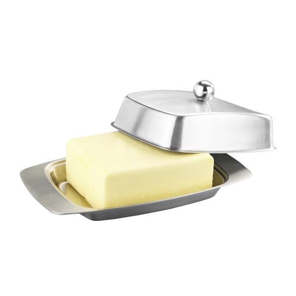 Burriera in acciaio inox in argento lucido - Maximex-image-2