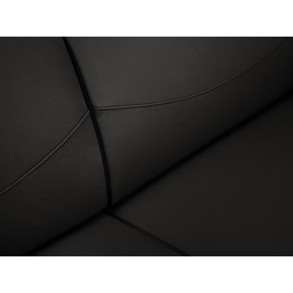 Divano in pelle nera , 235 x 90 cm Neso - Windsor & Co Sofas-image-1