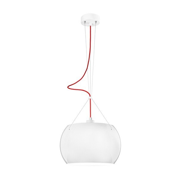 Světlo MOMO, opal/red/white