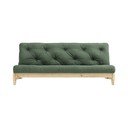 Divano variabile Naturale Chiaro/Verde Oliva Fresh - Karup Design