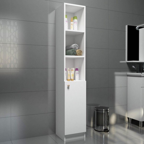 Mobile da bagno con ripiani, 30 x 170 cm Trend - Puqa Design-image-1