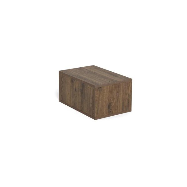 Comodino colore naturale scuro con effetto rovere da parete Palmdale – Actona-image-4