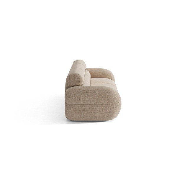 Divano beige con rivestimento in ciniglia 305 cm Neo – Micadoni -image-2