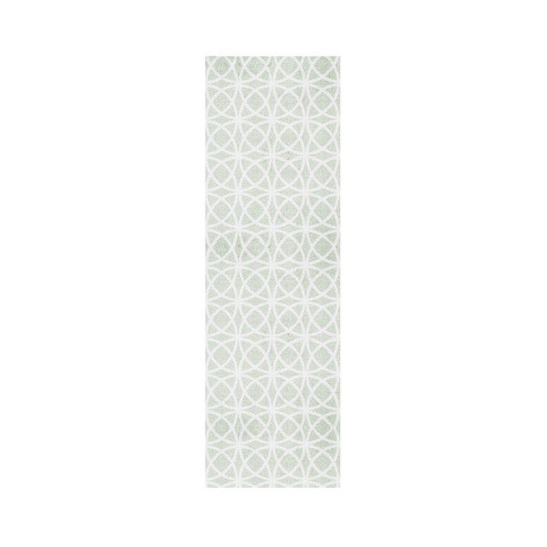 Zelený běhoun Zala Living Magic Ornament, 50 x 150 cm