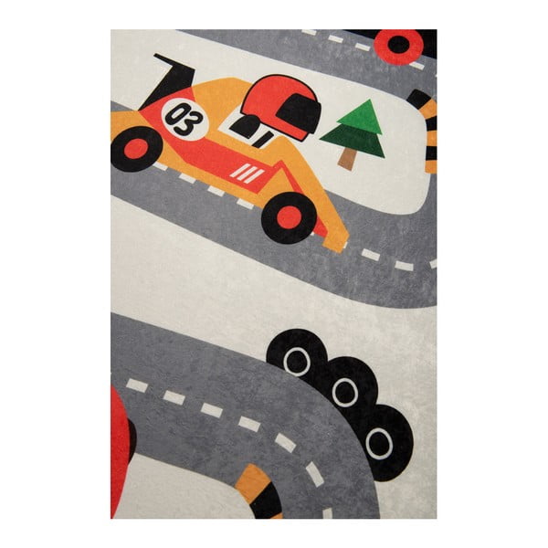Tappeto per bambini Race, 100 x 160 cm - Unknown-image-3
