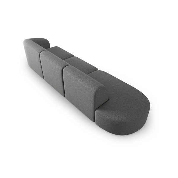 Divano grigio scuro 302 cm Shane - Micadoni Home-image-2
