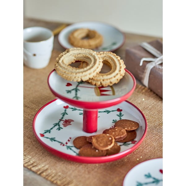 Alzatina in gres a tema natalizio Yule – Bloomingville-image-1