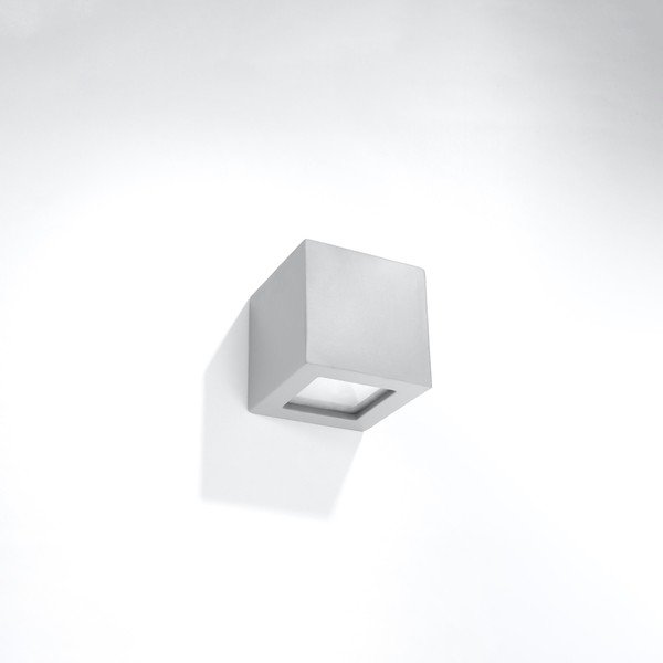 Lampada da parete grigia Leo - Sollux-image-2