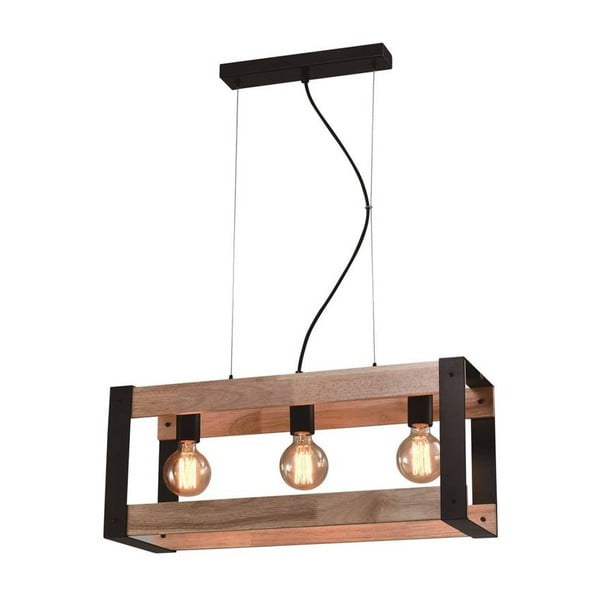 Lampada a sospensione nera 20x60 cm Varna - Candellux Lighting