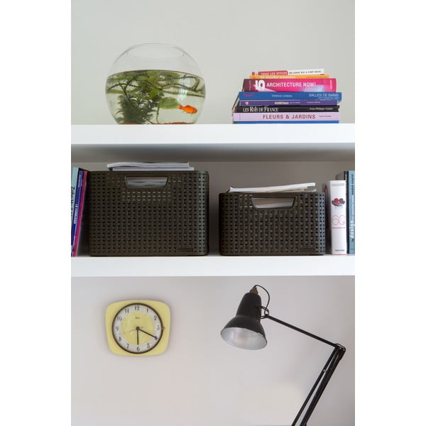 Cesto portaoggetti marrone , 18 l Style - Curver-image-2