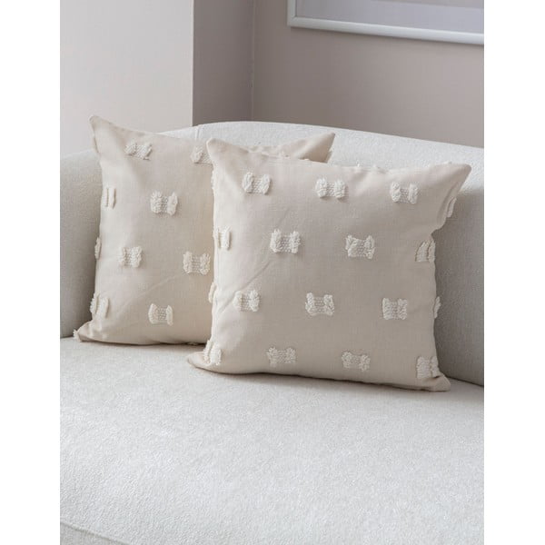 Federe decorative in set 2 pz 43x43 cm Tuffet – Mioli Decor-image-2
