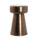 Tavolino rotondo in metallo ø 29 cm Dakwa - Light & Living