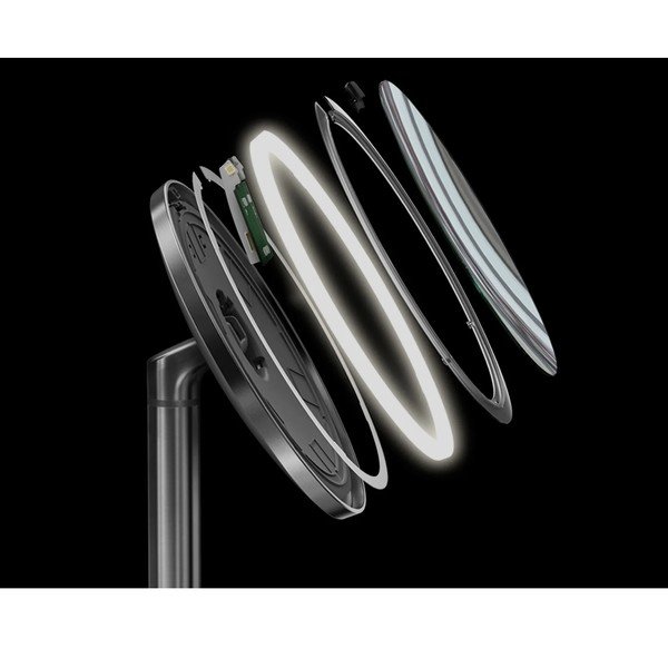 Specchio da parete/per make-up con illuminazione/con ingrandimento (5x) ø 20 cm Sensor – simplehuman-image-4