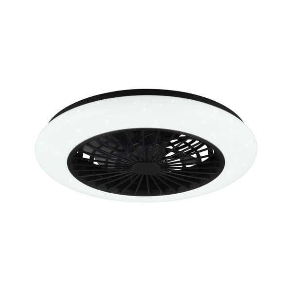 Plafoniera LED nera opaca Stralsund – Trio-image-2