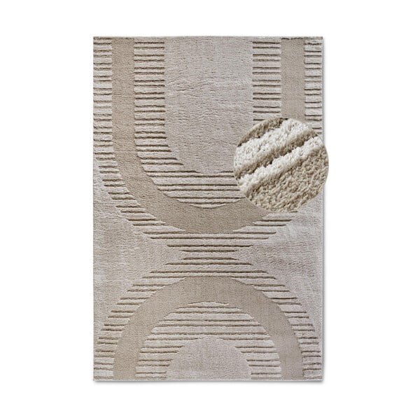 Tappeto beige 160x235 cm Bartoux Beige - Elle Decoration