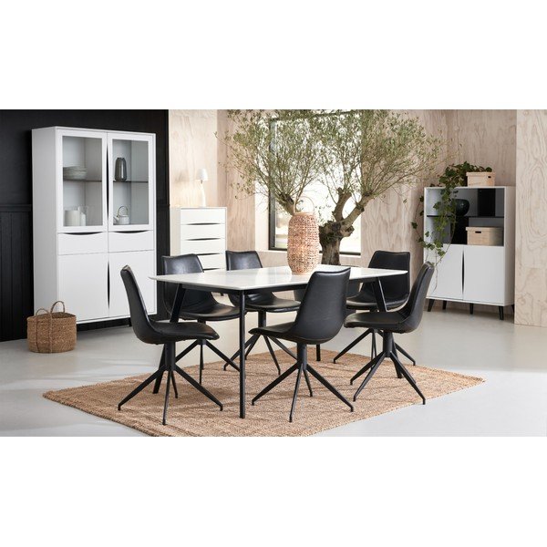 Libreria bianca 100x140 cm Lyon - Furnhouse-image-1
