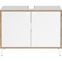 Mobile da lavabo bianco alto 80x60 cm Topeka – Germania
