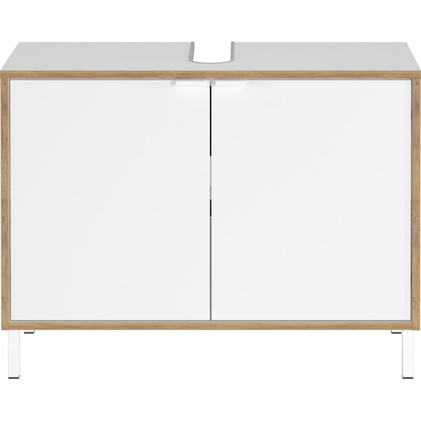 Mobile da lavabo bianco alto 80x60 cm Topeka – Germania