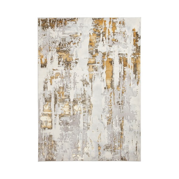 Tappeto grigio/oro 220x160 cm Apollo - Think Rugs