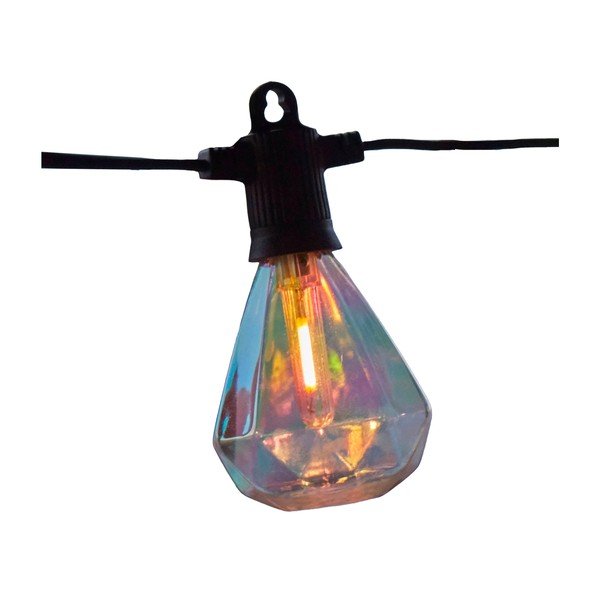 Catena luminosa con alimentazione a corrente/con alimentazione a pannelli solari numero lampadine 10 pz lunghezza totale 300 cm Marcus – Sirius