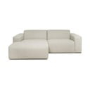 Divano con penisolare beige (angolo sinistro) Roxy - Scandic