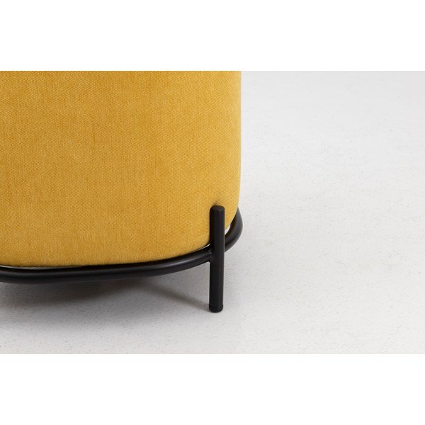 Pouf giallo , ø 42 cm Harry - Tenzo-image-3