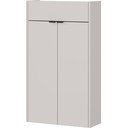 Armadietto color crema da appendere 56x97x22 cm Ameca – Germania